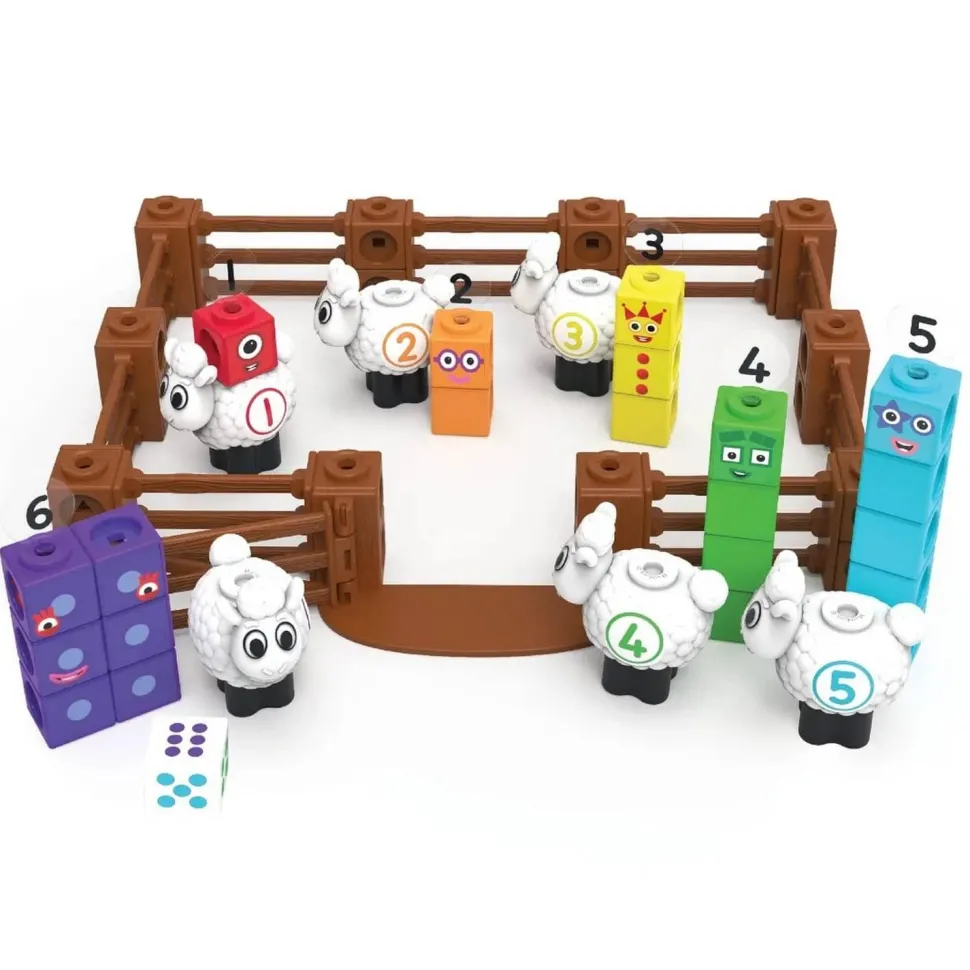 Activités MathLink : la ferme des moutons Numberblocks - Learning Resources
