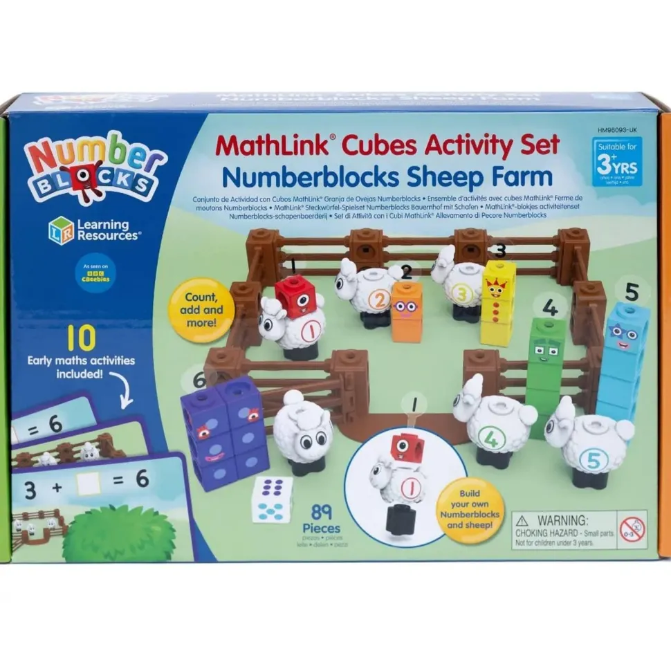 Activités MathLink : la ferme des moutons Numberblocks - Learning Resources