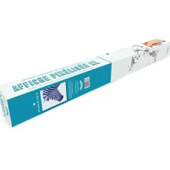 Affiche XL à colorier : Pixel Zen Art - Stratier