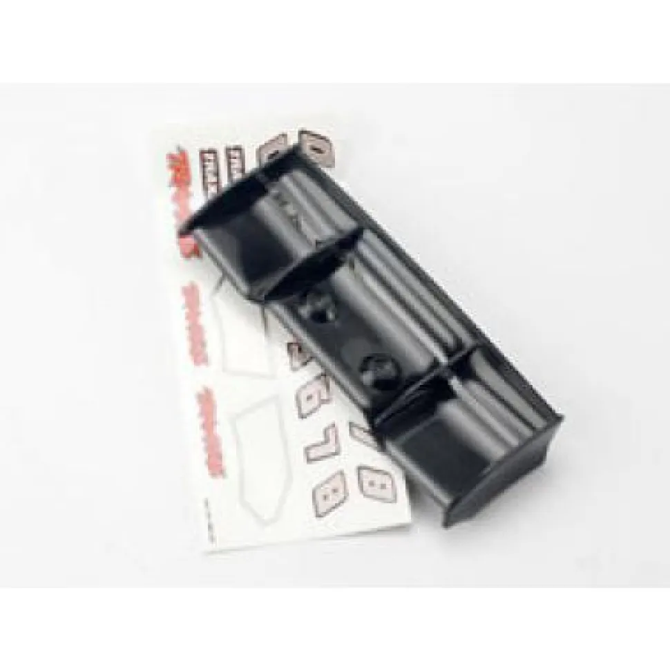 Aileron E-Revo 1/16 Noir + Autocollants - Traxxas