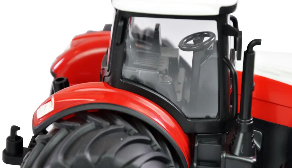 AMEWI Tracteur Avec Remorque à Bétail et Son et Lumière 1:24 RTR - Amewi