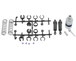 Amortisseurs Avant Noirs Longs Complets (2) - Traxxas