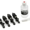 Amortisseurs Gtr Teflon Traite Dur Assembles (Sans Ressorts) (4) - Traxxas