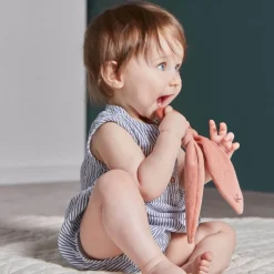 Anneau de dentition en silicone lapin terracotta - Kaloo