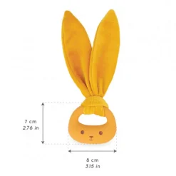 ANNEAU DE DENTITION LAPIN OCRE - Kaloo