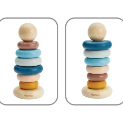 Anneaux à empiler Couleurs Tendresse - Plan Toys