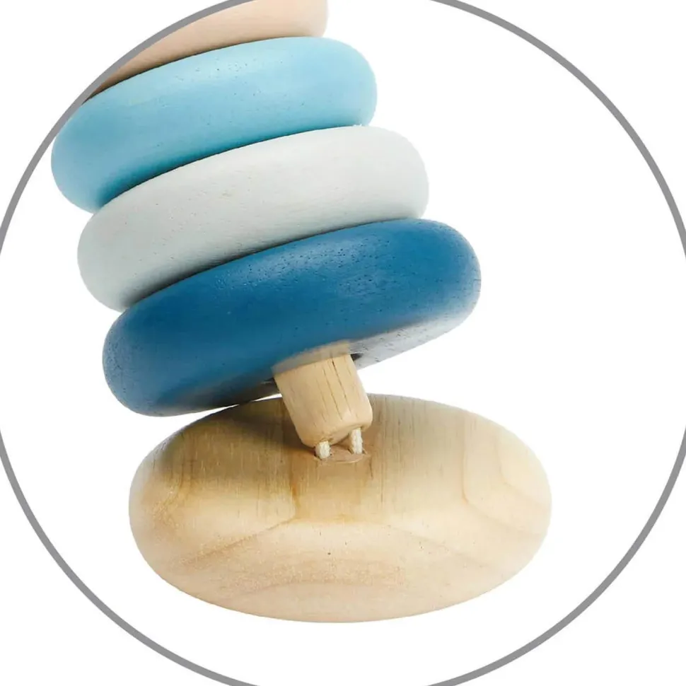 Anneaux à empiler Couleurs Tendresse - Plan Toys