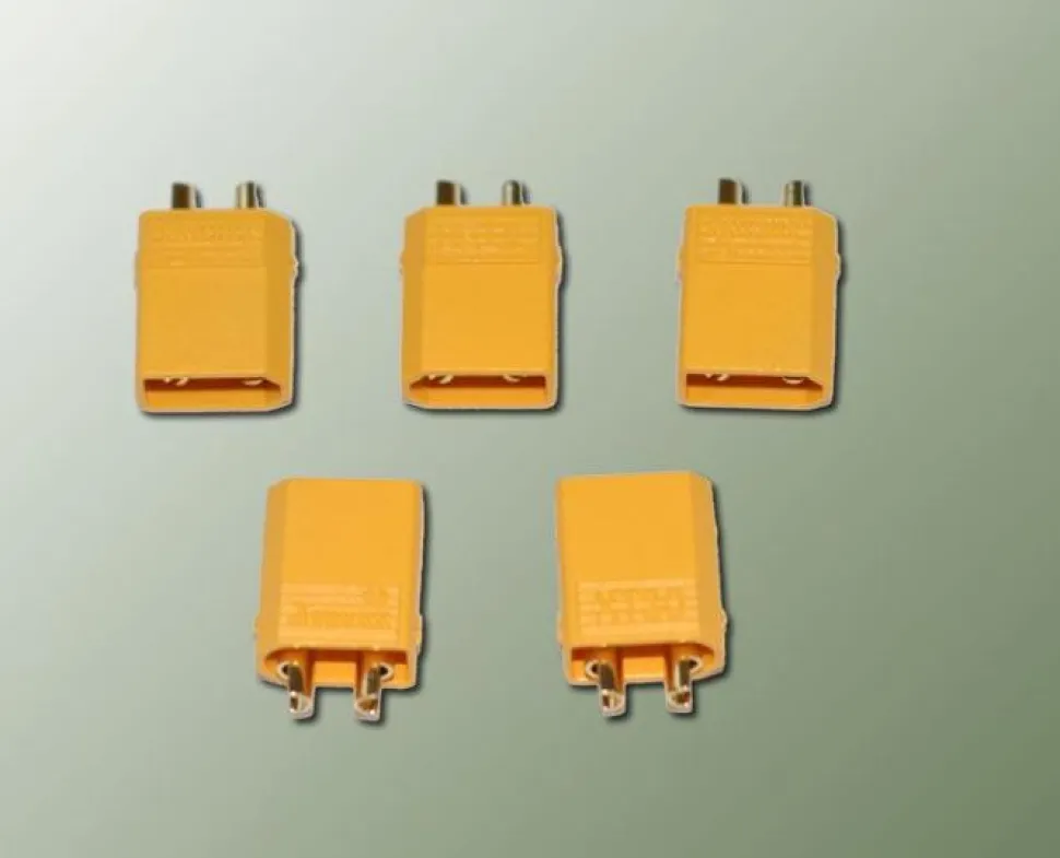 A2PRO Connecteur XT-30 OR Mâle (5 pcs) - A2Pro