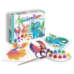Aquarellum : Animaux mythiques - Sentosphère