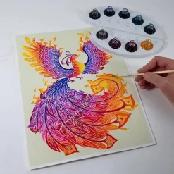 Aquarellum : Animaux mythiques - Sentosphère