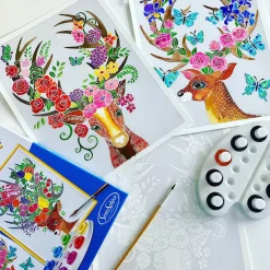 Aquarellum : Cerfs Enchantés - Sentosphère