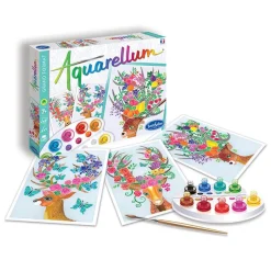 Aquarellum : Cerfs Enchantés - Sentosphère