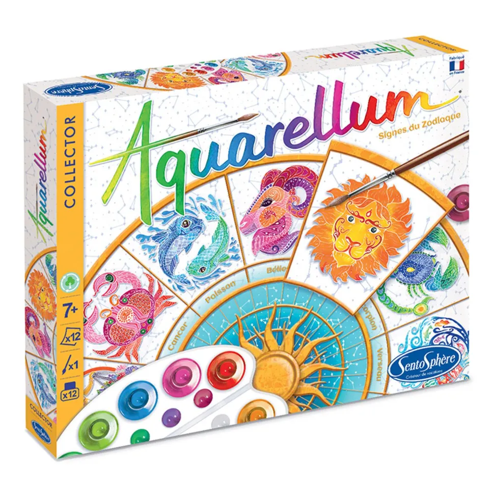 Aquarellum Collector : Signes du Zodiaque - Sentosphère