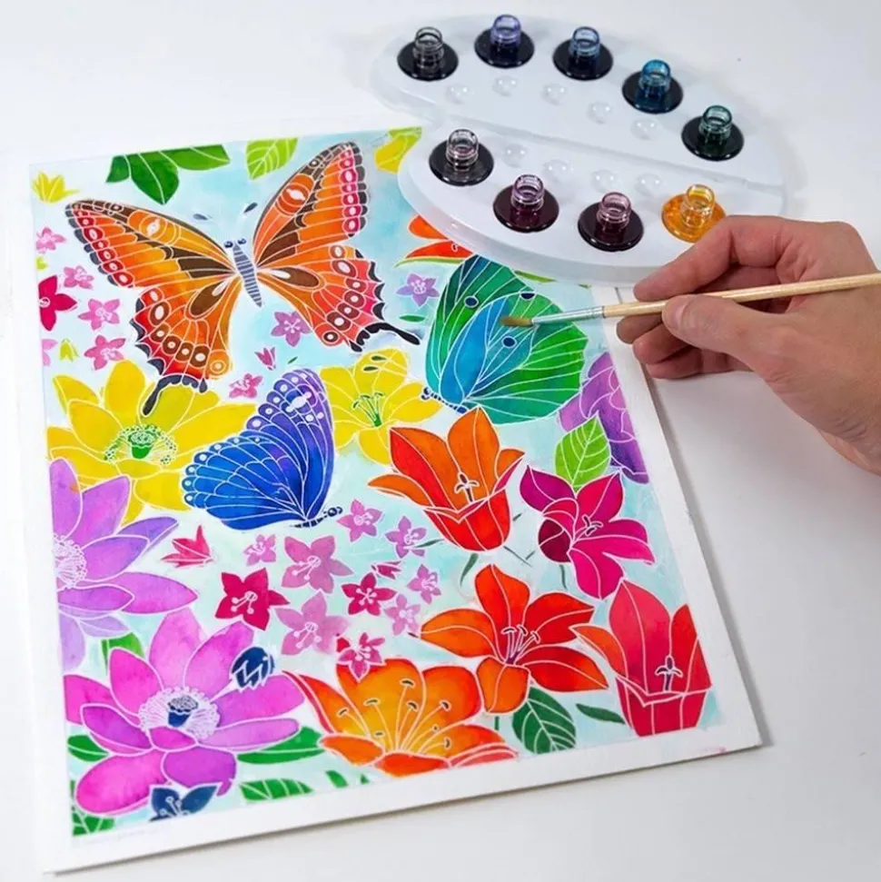 Aquarellum Dans les fleurs - Sentosphère