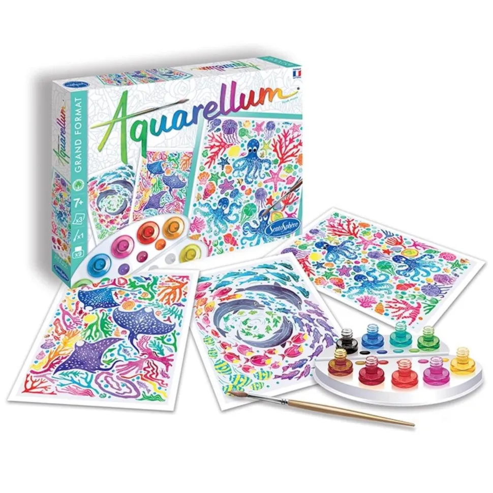 AQUARELLUM FONDS MARINS - Sentosphère