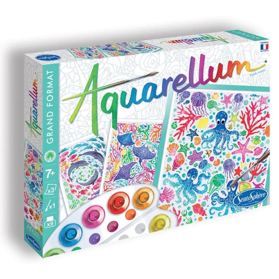 AQUARELLUM FONDS MARINS - Sentosphère