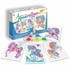 Aquarellum Junior : Licornes - Sentosphère