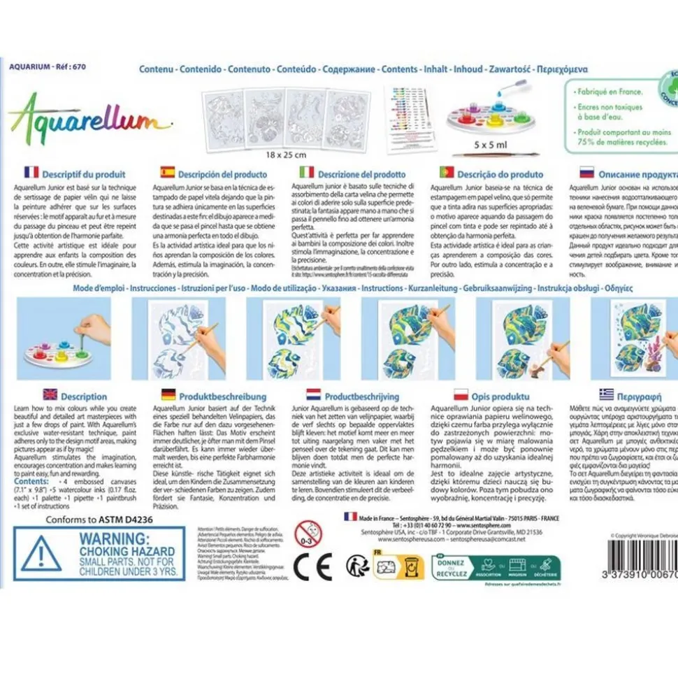 Aquarellum Junior Aquarium - Sentosphère