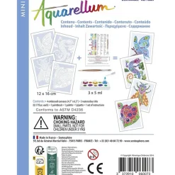 Aquarellum Mini Zentangle 4PL - Sentosphère