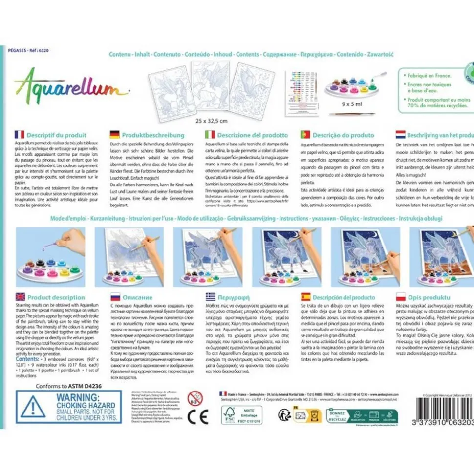 Aquarellum Pégase - Sentosphère