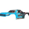 AR402247 - Carrosserie Pntd Decal Trim Bleu Senton 4x4 Mega - ARRma