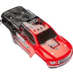 AR402256 - Carrosserie Pntd Decal Trim Red GRANITE 4x4 MEGA - ARRma