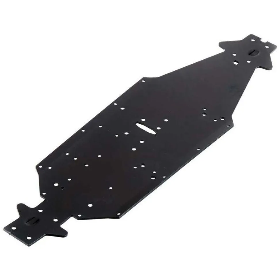 AR320197 Chassis Aluminum LWB Silver/Blue Kraton - ARRma