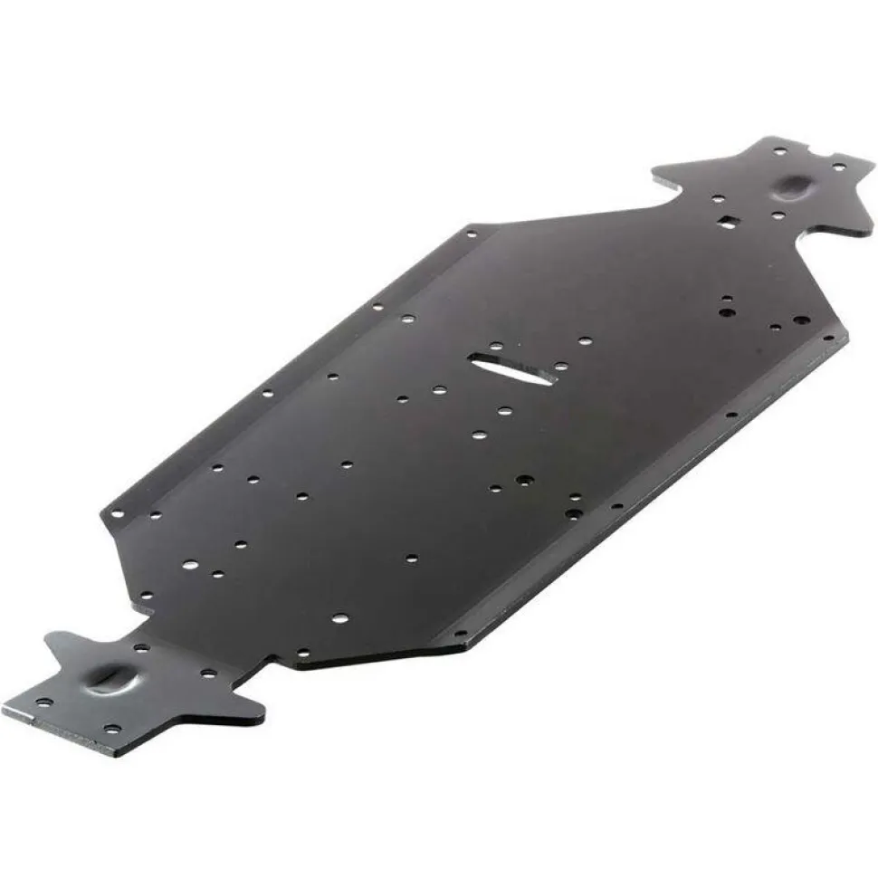 AR320188 Chassis Aluminum SWB Silver/Blue Typhon - ARRma