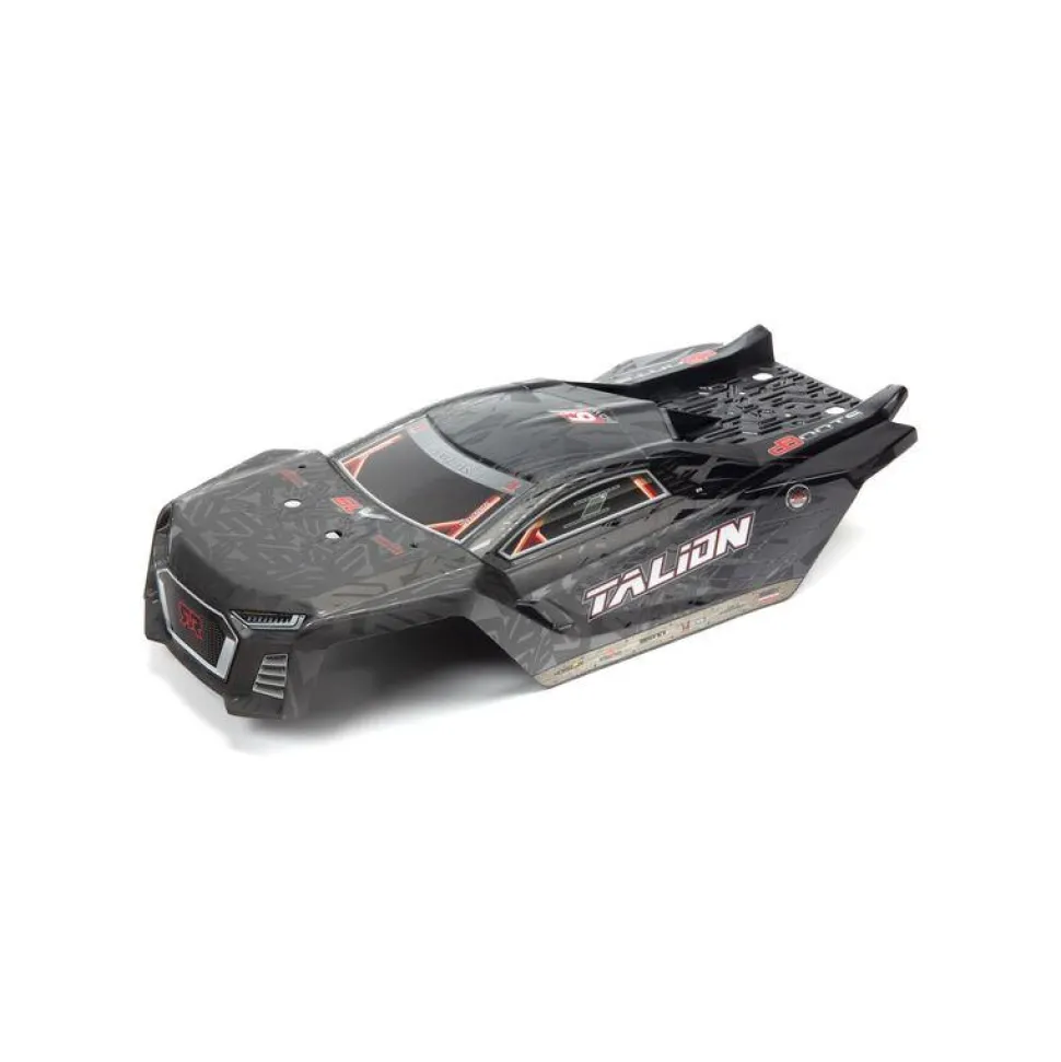 Arrma Talion 6S Blx Painted Decaled Trimmed Body Black - ARRma
