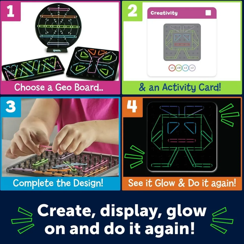 Art géoluminescent STEM Explorers™ - Learning Resources