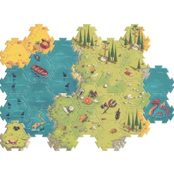 arty toys - Puzzle Géant - Bataille - 30 pcs - Djeco