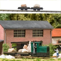 Assortiment 2 pièces - Wagonnets et rochers - Busch