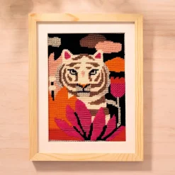 Atelier 64, canevas tigre - Djeco