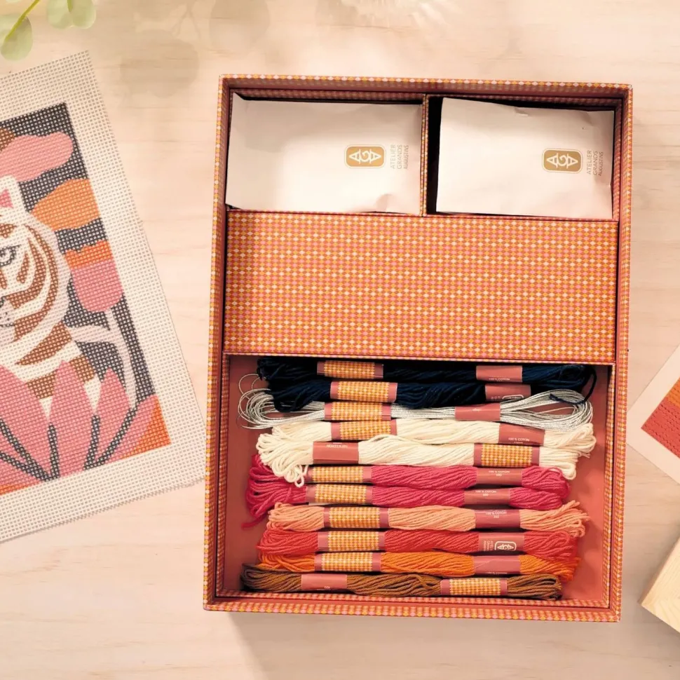 Atelier 64, canevas tigre - Djeco