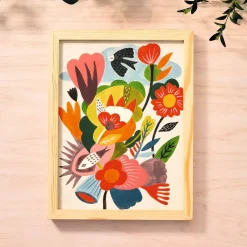 Atelier 23, mélange de couleurs fleurs - Djeco