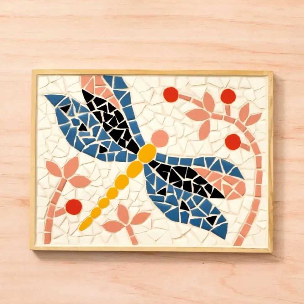 Atelier 72, mosaïque libellule - Djeco