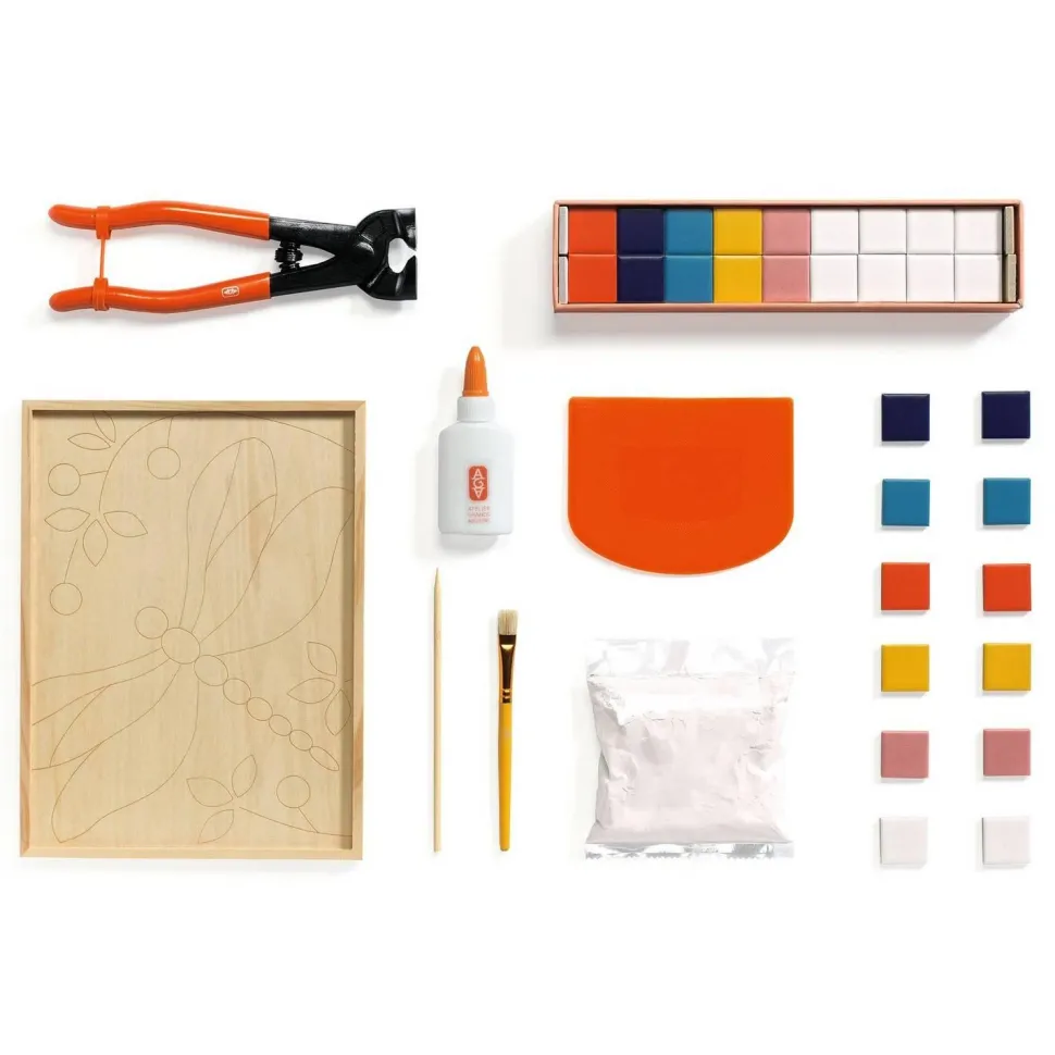 Atelier 72, mosaïque libellule - Djeco