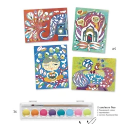 Atelier de gouaches : India - Djeco