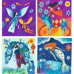 Atelier gouaches : En rêve - Djeco