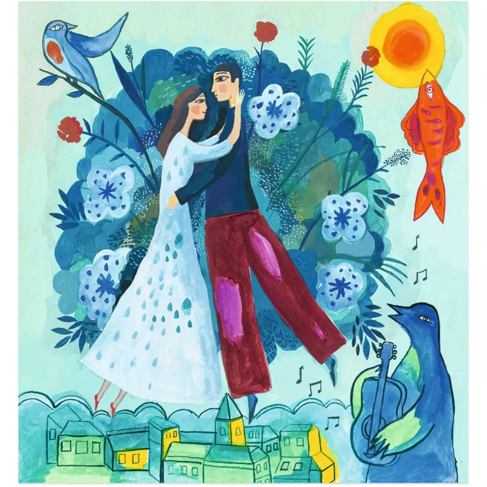 Atelier gouaches : En rêve - Djeco