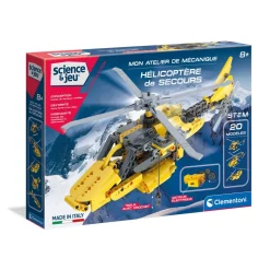 Atelier mécanique : Hélicoptère de secours - Clementoni