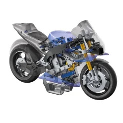 Atelier mécanique : Moto Yamaha M1 - Clementoni