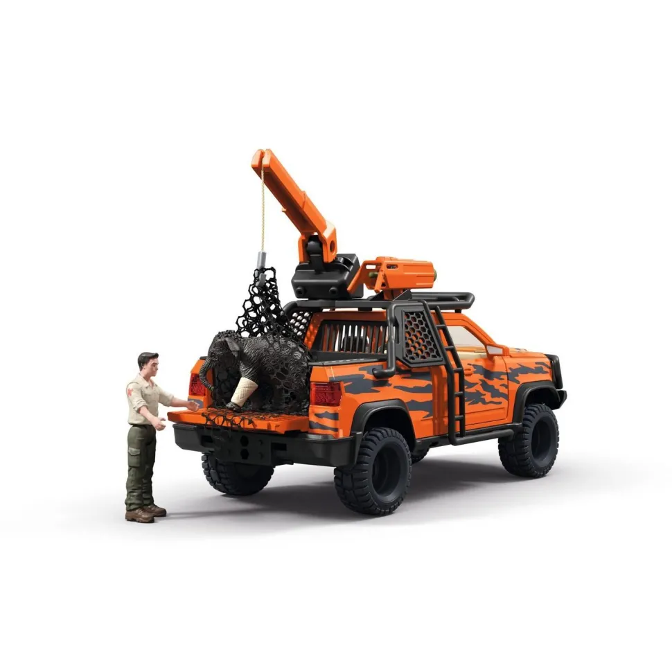 Aventures en 4x4 dans la jungle - Schleich