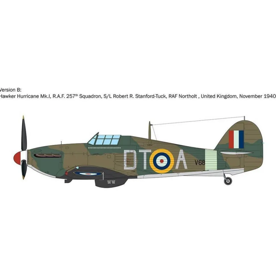 Avion Hurricane Mk 1 Aces - Italeri