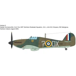 Avion Hurricane Mk 1 Aces - Italeri