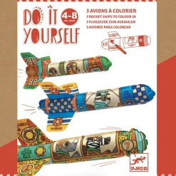 Avions à gonfler et à colorier : Dans le ciel - Djeco