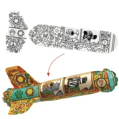 Avions à gonfler et à colorier : Dans le ciel - Djeco