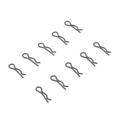 AX31374 -3mm Carrosserie Clip Noir (10) - Axial