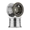 AX8046 Oversize Beadlock 8-Spk Blk Chrm (2) - Axial
