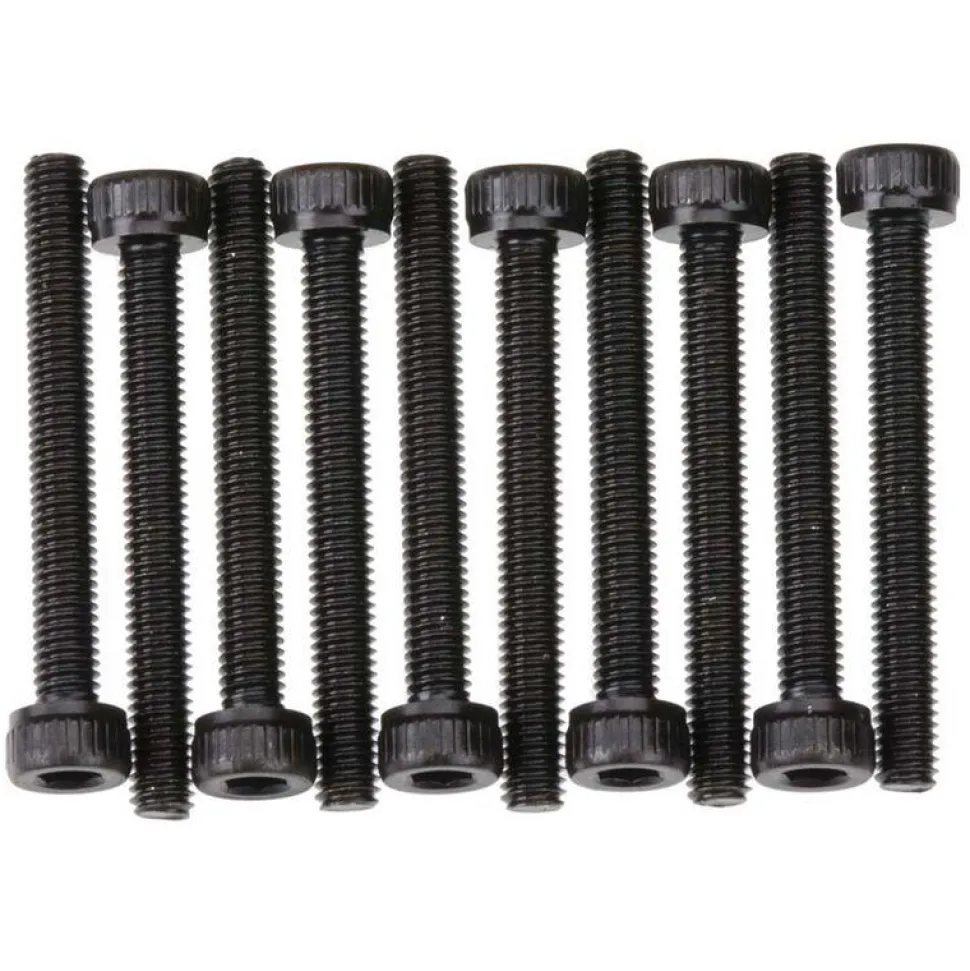 AXA089 - Cap Head M3x25mm Noir Oxide (10) - Axial